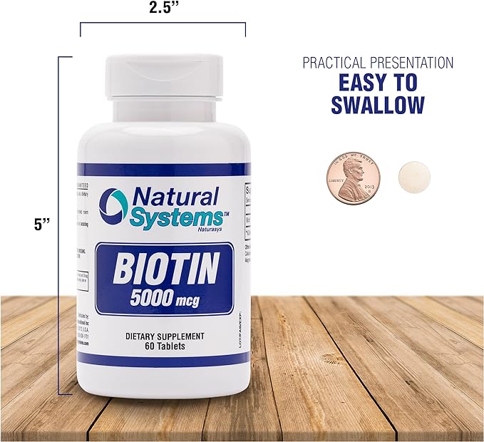 Biotina - 5000 mcg