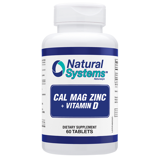 Cal-Mag-Zinc Vitamin D 60 Tablets - Essential Bone Support