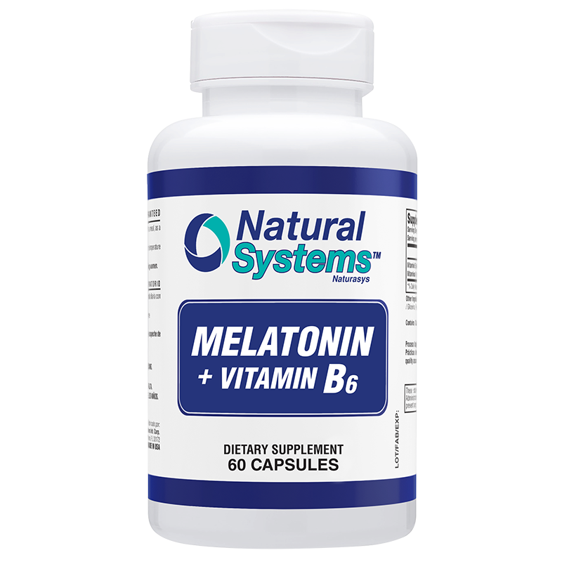 Melatonin B6 3Mg - 60 Capsules for Better Sleep