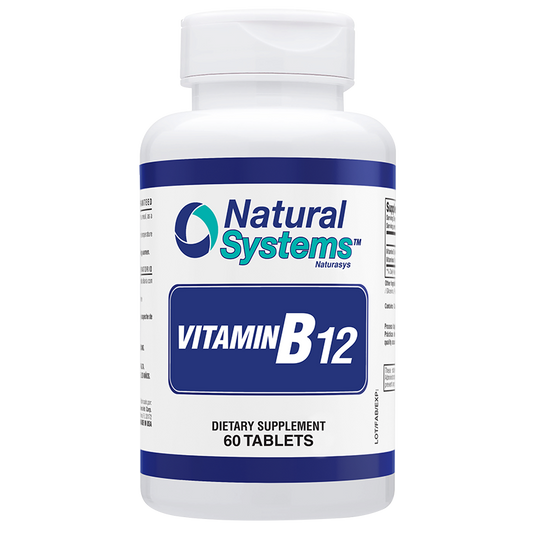  Vitamin B12 1000 MCG - 60 Tabs for Energy and Metabolism