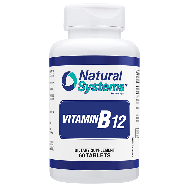  Vitamin B12 1000 MCG - 60 Tabs for Energy and Metabolism