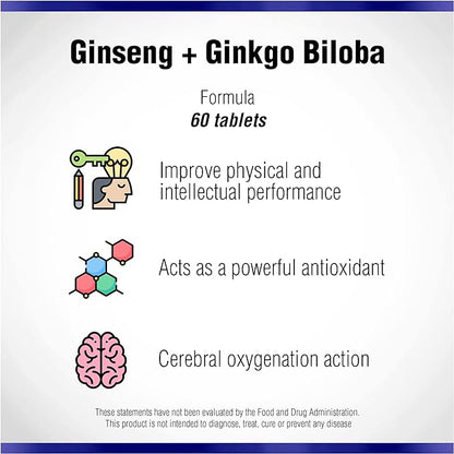 Ginseng + Ginkgo Biloba