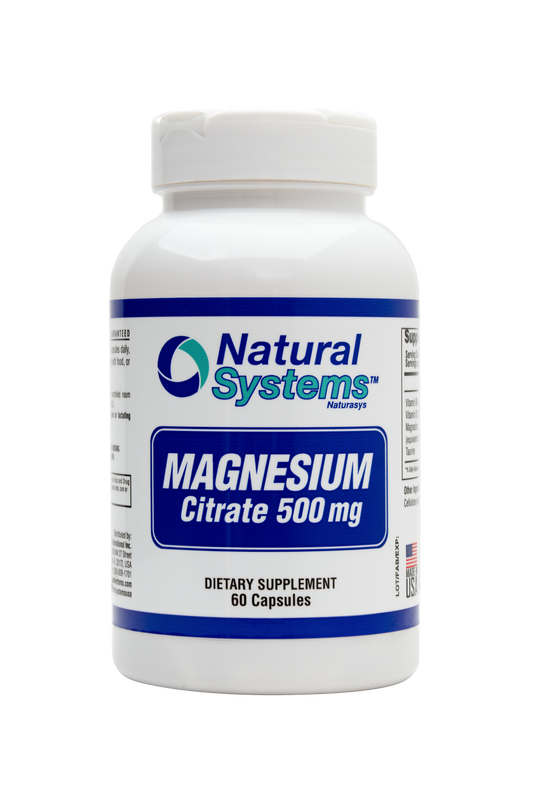 Complejo de Citrato de Magnesio - 500 mg