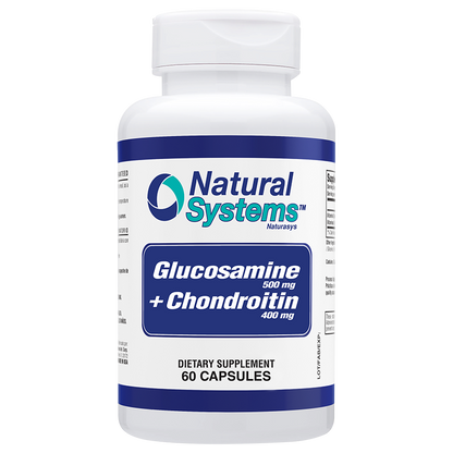 Glucosamine Plus Chondroitin 60 Caps - Joint Support Formula