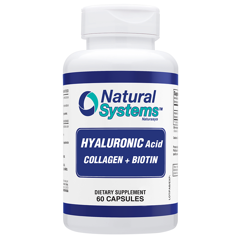 Hyaluronic Acid Plus Collagen and Biotin 60 Capsules