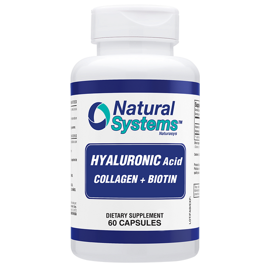 Hyaluronic Acid Plus Collagen and Biotin 60 Capsules