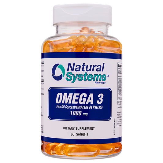 Omega 3 Aceite de Pescado - 60 Cápsulas Blandas