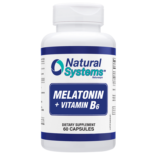 Melatonin B6 3Mg - 60 Capsules for Better Sleep