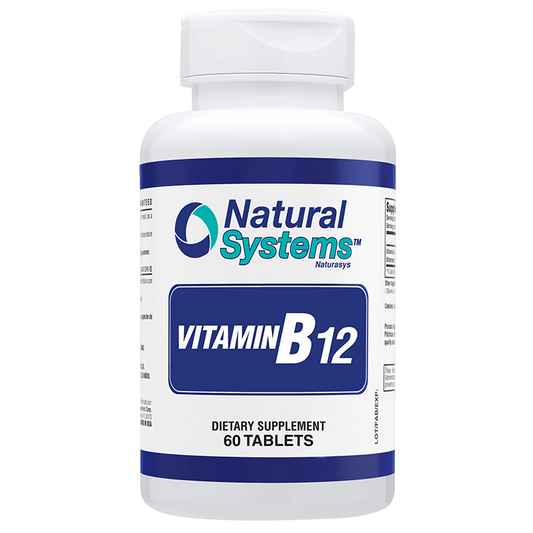 Vitamin B12 1000 MCG - 60 Tabs for Energy and Metabolism